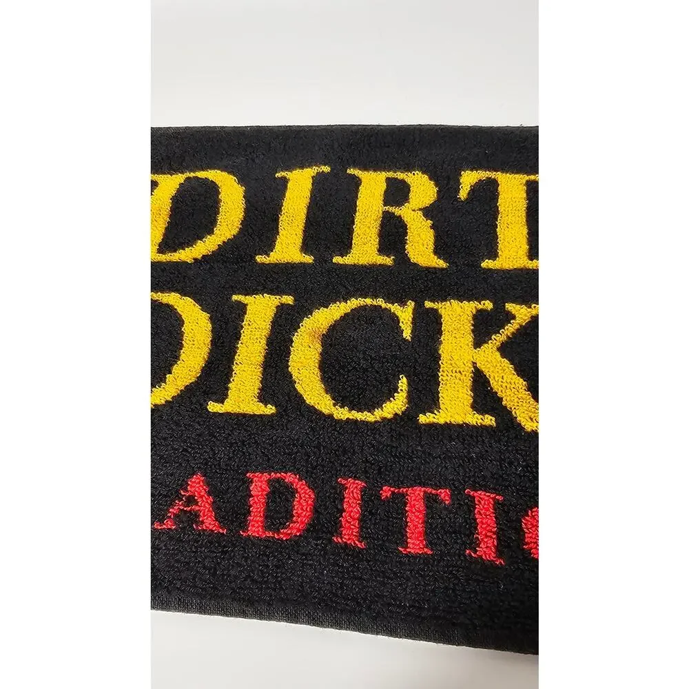 Dirty Dick's Traditional Ale Bar Towel — Young's Brewery, 1990s